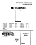 COVER Diagram and Parts List for FRT16NRGD8  Frigidaire Refrigerator