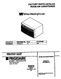 COVER Diagram and Parts List for WAC082G7A2  Frigidaire Air Conditioner