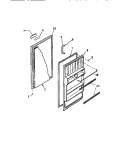 DOOR Diagram and Parts List for SSX130AM9F  Kelvinator Refrigerator