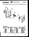 Part Location Diagram of C415609 Frigidaire WASHER