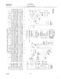 134033300 WIRING DIAGRAM Diagram and Parts List for FWX233RES7  Frigidaire Washer