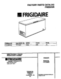 COVER Diagram and Parts List for FFC15M6CW2  Frigidaire Freezer