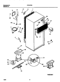 Part Location Diagram of 530800296 Frigidaire BRACKET-MOUNTING, CONDENSER, (4)