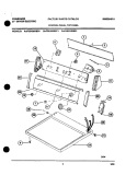 Part Location Diagram of 131280600 Frigidaire PANEL-CONTROL