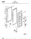Part Location Diagram of 218097701 Frigidaire PANEL-Refrigerator DOOR