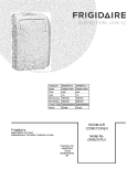COVER Diagram and Parts List for CRA07EPU11  Frigidaire Air Conditioner