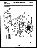 BODY PARTS Diagram and Parts List for CEC4M6WXC  Gibson Range