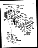 AIR HANDLING PARTS Diagram and Parts List for AS18EJ2K2  Frigidaire Air Conditioner