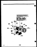 AIR HANDLING PARTS Diagram and Parts List for AC088K7B2  Frigidaire Air Conditioner