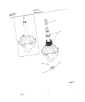TRANSMISSION Diagram and Parts List for GWS445RHS1  Gibson Washer