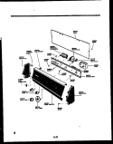 CABINET PARTS Diagram and Parts List for AH153K2A1  Frigidaire Air Conditioner