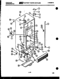 CABINET PARTS Diagram and Parts List for FPE22V3AA1  Frigidaire Refrigerator