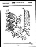 SYSTEM AND ELECTRICAL PARTS Diagram and Parts List for FU134LRW4  Frigidaire Freezer