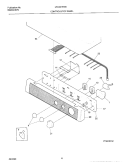 Part Location Diagram of 131666933 Frigidaire CONSOLE