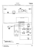 WIRING SCHEMATIC Diagram and Parts List for FGFL88ASB  Frigidaire Range