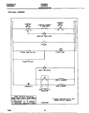 WIRING DIAGRAM Diagram and Parts List for FEF322BAWG  Frigidaire Range