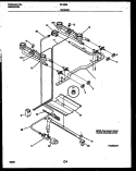 BURNER PARTS Diagram and Parts List for 32-2639-00-07  Tappan Range