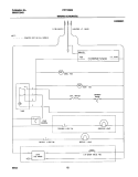 WIRING SCHEMATIC Diagram and Parts List for FRT185BSB3  Frigidaire Refrigerator