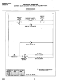 WIRING DIAGRAM Diagram and Parts List for MEF303PGDY  Frigidaire Range