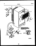 SYSTEM AND AUTOMATIC DEFROST PARTS Diagram and Parts List for RT19F7WX3A  Gibson Refrigerator