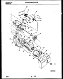 ICE DISPENSER Diagram and Parts List for WRS22WRBD0  Frigidaire Refrigerator