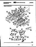 ICE MAKER AND INSTALLATION PARTS Diagram and Parts List for RT175GLH3  Frigidaire Refrigerator