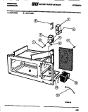 SYSTEM Diagram and Parts List for MVH1190N  Frigidaire Microwave