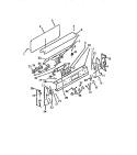 CONTROL PANEL, CONTROLS Diagram and Parts List for RS35BAW1  Frigidaire Range