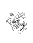 BACKGUARD Diagram and Parts List for CGC4S8DXE  Gibson Range
