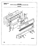 Part Location Diagram of 316053802 Frigidaire SHIELD-BACKGUARD, INNER/TOP