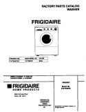 COVER Diagram and Parts List for FWTB69RGS0  Frigidaire Washer