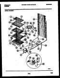 SYSTEM AND ELECTRICAL PARTS Diagram and Parts List for UFS16NW4  Frigidaire Freezer