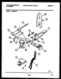PORTABLE WASHER COMPONENTS Diagram and Parts List for LC400RXD1  Frigidaire Washer