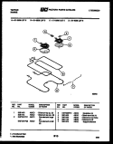 BROILER PARTS Diagram and Parts List for 31-2538-00-06  Tappan Range