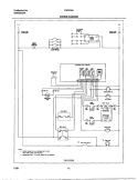 WIRING DIAGRAM Diagram and Parts List for FGF378ACC  Frigidaire Range