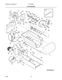 ICE CONTAINER Diagram and Parts List for GLHS268ZDB0  Frigidaire Refrigerator