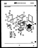 BODY PARTS Diagram and Parts List for 31-2549-00-01  Tappan Range