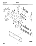 Part Location Diagram of 316232611 Frigidaire PANEL