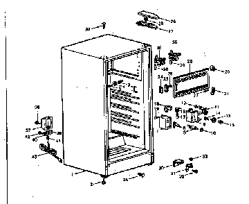 Part Location Diagram of 300017 Whirlpool BEARING ASSEMBLY