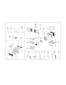 Part Location Diagram of 5304491953 Frigidaire HARDWARE