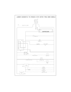 Wiring Schematic Diagram and Parts List for FFTR1614RW1  Frigidaire Refrigerator