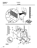 SYSTEM Diagram and Parts List for TFU20F7BW2  Tappan Freezer