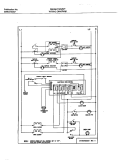 WIRING Diagram and Parts List for FED367CESC  Frigidaire Range