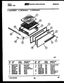 BROILER DRAWER PARTS Diagram and Parts List for 30CPMCWBN1  Tappan Range
