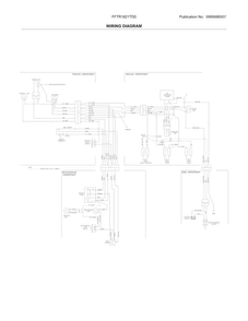 Wiring Diagram Diagram and Parts List for FFTR1821TD0  Frigidaire Refrigerator