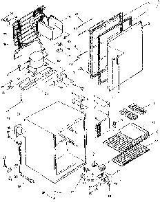 Cabinet Parts Diagram and Parts List for 5648932520  Kenmore Refrigerator