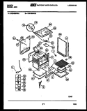BODY PARTS Diagram and Parts List for CGC4S8WXB  Gibson Range