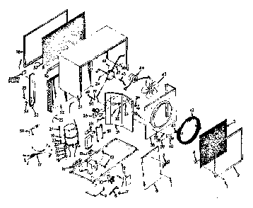 Part Location Diagram of 451188 Frigidaire Screw