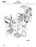ICE & WATER DISPENSER Diagram and Parts List for FRS26ZSEB4  Frigidaire Refrigerator
