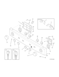 Part Location Diagram of 5304500837 Maytag Console